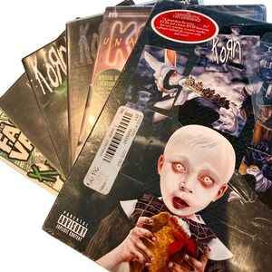Korn DVD CD Lot Chopped Screwed Live at Montreux‎ Family Values Tour Used New